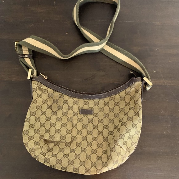 Gucci vintage monogram crossbody bag - Picture 1 of 13